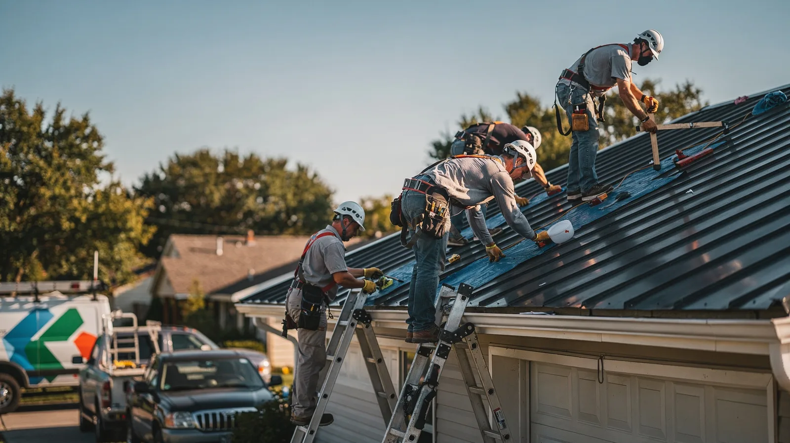 Metal Roof Installation in Lueders, TX near me